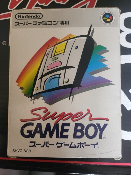 Nintendo super Gameboy converter. Carousel 1