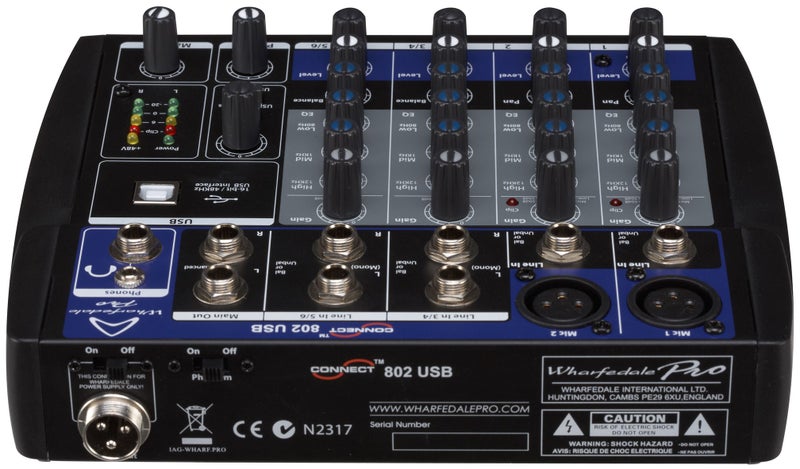 Wharfedale CONNECT 802USB Mixer Carousel 2