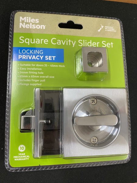 Miles Nelson Cavity Slider Privacy Lock Set Carousel 2