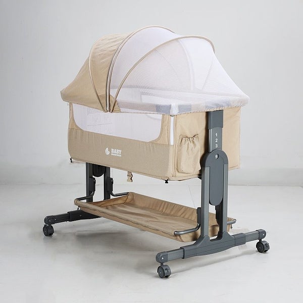 Baby Brightness Co Sleeper Bassinet Beige IN STOCK Carousel 1