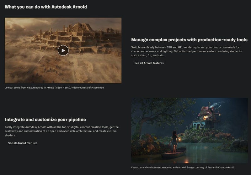 Autodesk Arnold: Render detailed 3D character software Authentic 3 years license Carousel 4