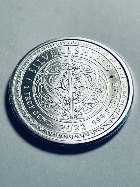 1 oz Silver Shield Dogecoin .999 Silver Round BU Carousel 2