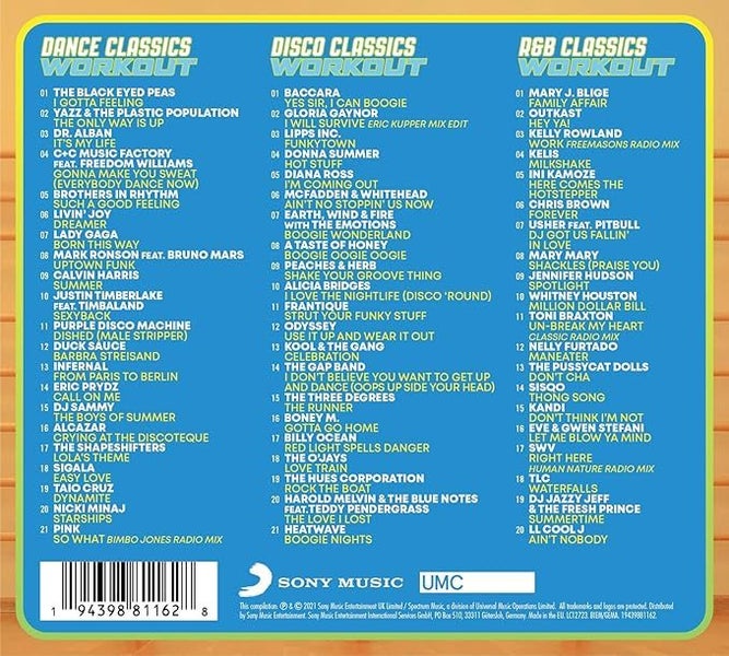 Workout Mix: Set For Summer ( Sealed 3CD Set ) Carousel 2