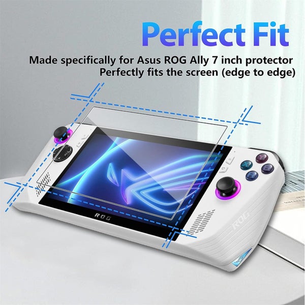 ASUS ROG Ally /Ally X/ MSI Claw-A1M 7" Tempered Glass Screen Protector, Carousel 6