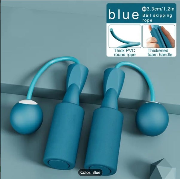 Versatile Cordless Jump Rope with Small Balls - Indoor & Outdoor Fitness #EF102 Carousel 1