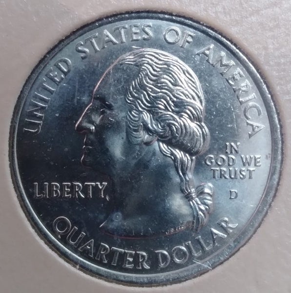 USA COIN, STATE QUARTER, 2001 KENTUCKY "D" MINTMARK. Carousel 2
