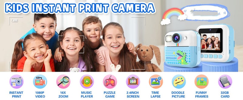 Kids Camera Instant Print Carousel 2