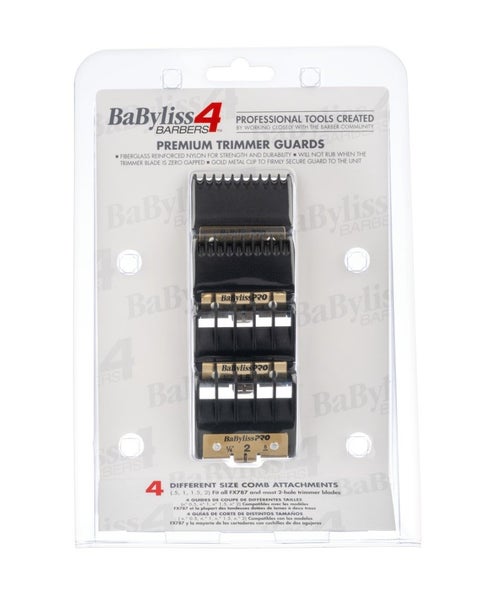 Babyliss Pro Fx Outliner Trimmer Comb Attachments - 4Pc Carousel 1
