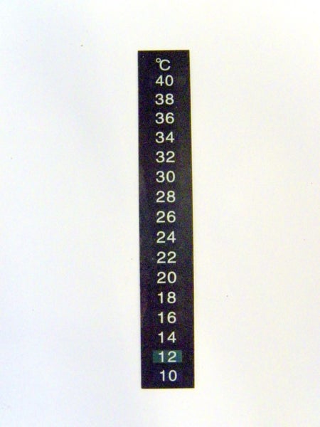 Stick-on Thermometer strip Carousel 1