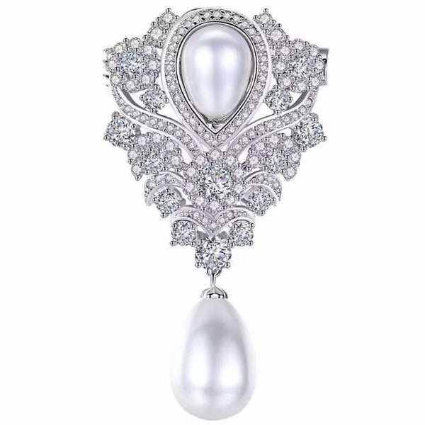 925 Sterling Silver Brooch "Imperial" Carousel 1