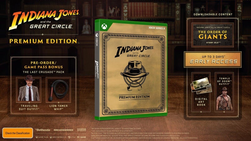Indiana Jones and the Great Circle Premium Edition (Xbox Series X) Carousel 2
