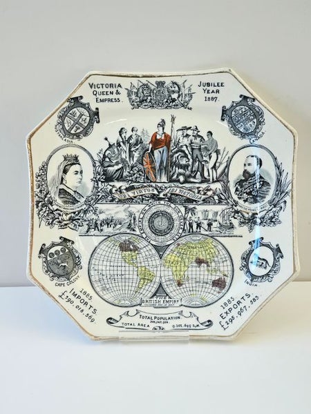 1887 Victoria Jubilee Commemorative Plate. Carousel 1