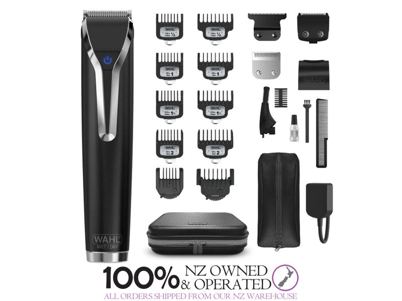 WAHL Lithium-Ion+ Stainless Steel Waterproof Trimmer Grooming Kit - Made in USA Carousel 1
