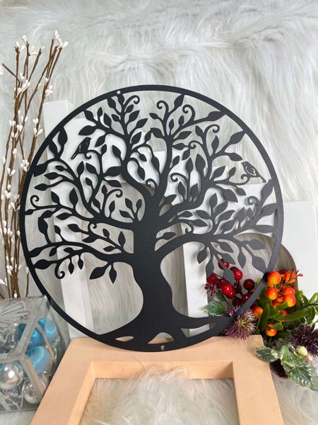 Metal Silhouette Artwork - Tree of Life 60CM Carousel 1