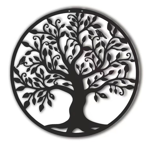 Metal Silhouette Artwork - Tree of Life 60CM Carousel 2