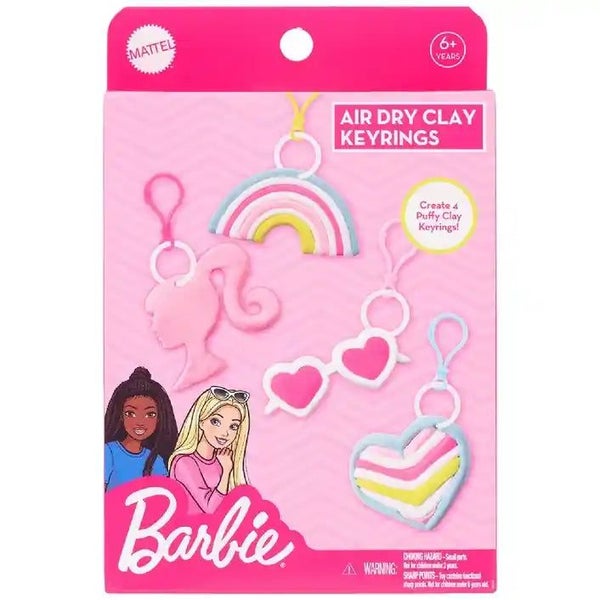 Barbie Air Dry Clay Keyrings Carousel 1