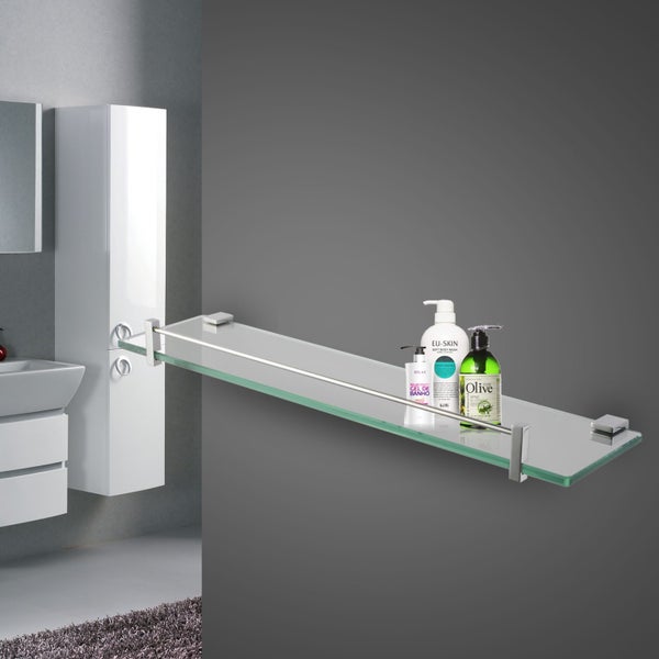 Bathroom Glass Shelf Carousel 1