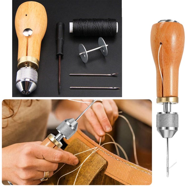 Stiching Speedy Stitcher Sewing Awl Needle Tool Kit for Leather Sail & Canvas Carousel 1
