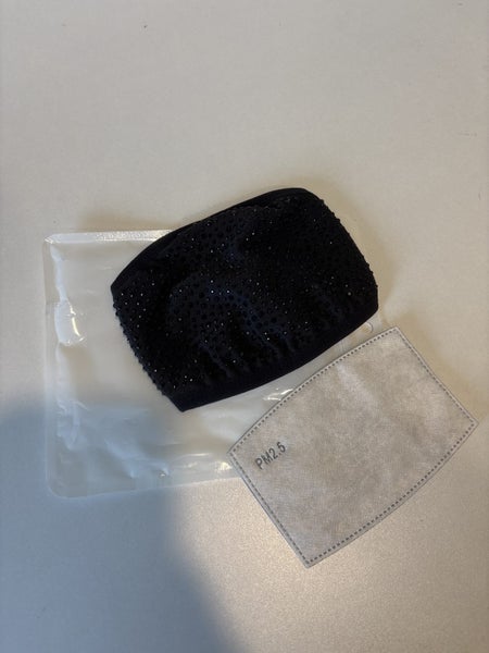 $1 - Black Bedazzled Mask - Brand New Carousel 1