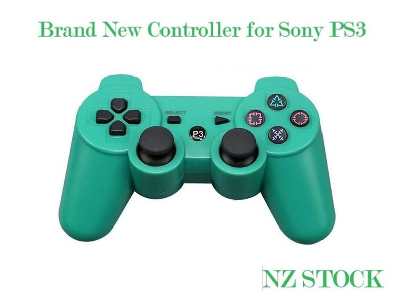 PS3 Wireless Controller Green Carousel 1
