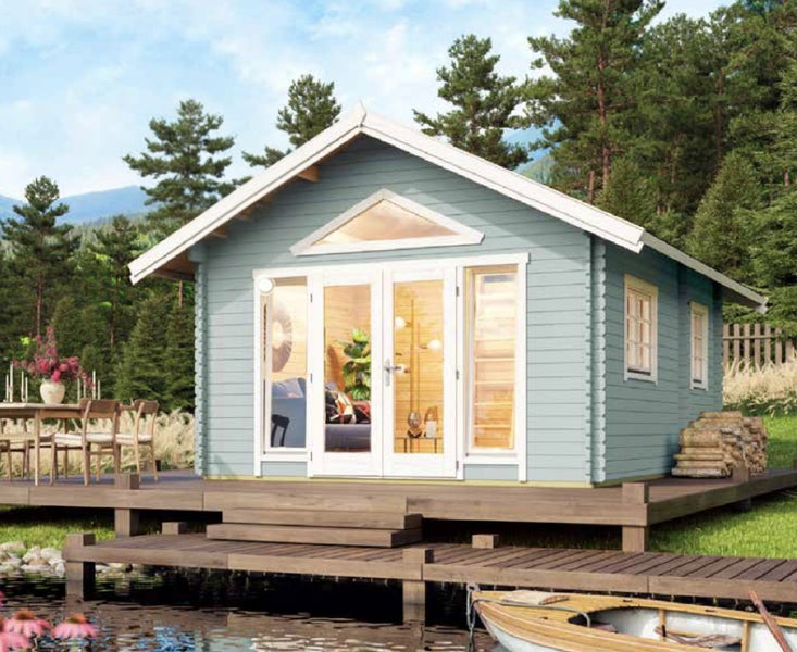 Quality Natural Double Glazed KITSET CABIN Be quick last one in stock! Carousel 2