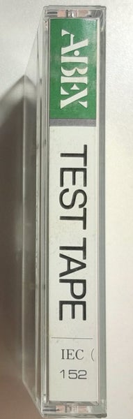 A·BEX / ABEX 8kHz Azimuth Test Cassette Tape TCC-152 (IEC Prague 1981) Carousel 2
