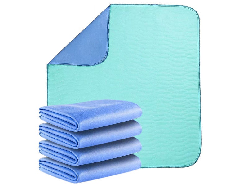 5Pcs Bed Pad Water-Resistant Protector Absorbent Incontinence Underpad L Carousel 1