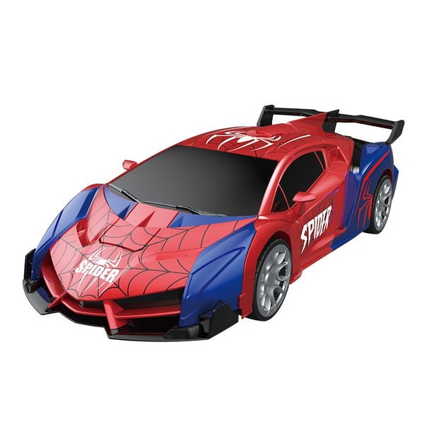 Remote Control Transforming Spider Car Toy for Kids & Collectors, Electric, Red Carousel 1