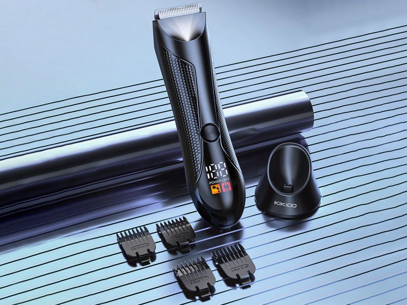 Electric Body Hair Trimmer For Men Body Shaver With LED Display Carousel 2