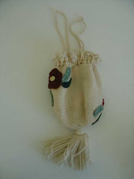 Vintage Craft Made Knitted Purse Carousel 4