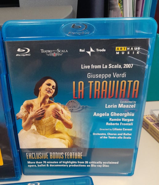 Classical Bluray Collection: 5 Blurays - La Traviata , The Berlin Concert ... Carousel 1