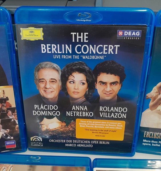 Classical Bluray Collection: 5 Blurays - La Traviata , The Berlin Concert ... Carousel 6