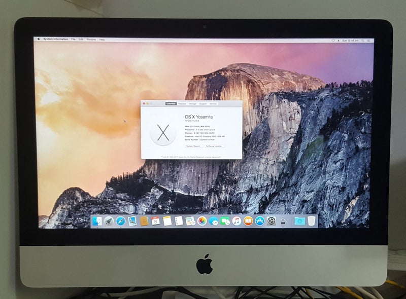 Sale - iMac 14 - 1.45Ghz i5 CPU , 8GB RAM 21.5 Monitor, 1.12TB Drive Carousel 1