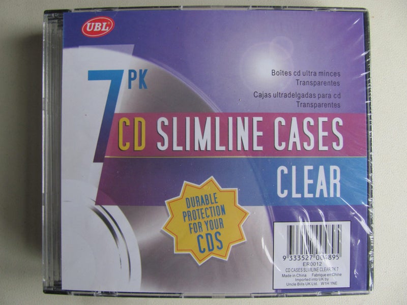 ****CD/DVD BLANK CASES*NEW Never been opened**** Carousel 1