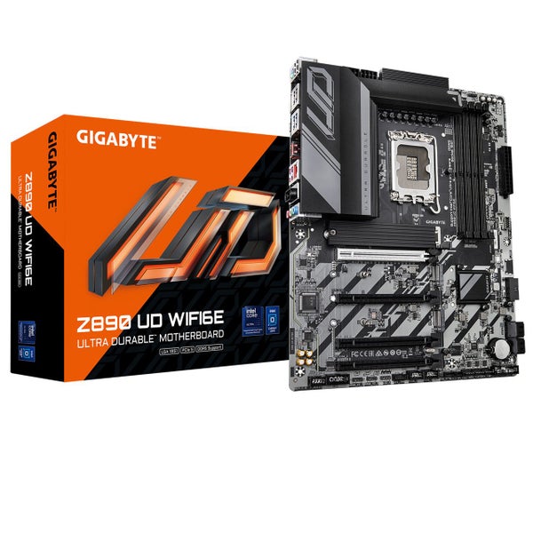 Gigabyte Z890 UD WIFI6E ATX Motherboard For Intel LGA1851 PCIe 5.0 4xDDR5 3xM.2 Carousel 1