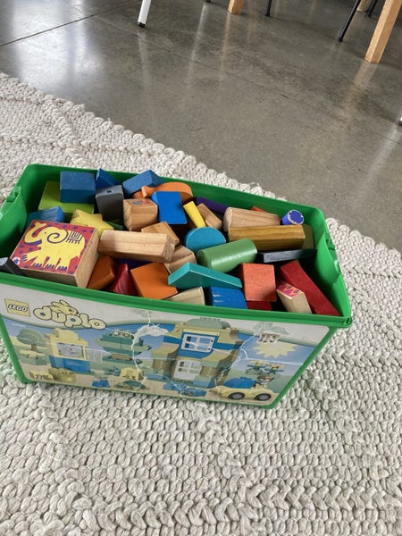 Big box wooden building blocks Carousel 1