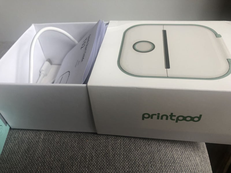 Print Pod - Thermal Mini Printer + 10 rolls Thermal paper Carousel 2