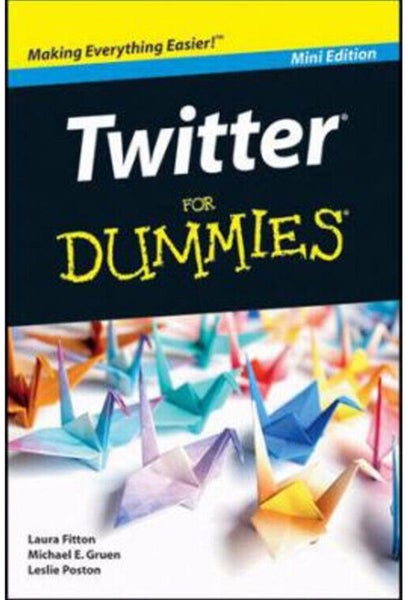 Twitter for Dummies - X for Dummies - Fitton, Gruen, Poston - ***BRAND NEW*** Carousel 1