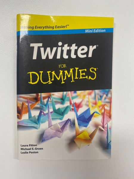 Twitter for Dummies - X for Dummies - Fitton, Gruen, Poston - ***BRAND NEW*** Carousel 3