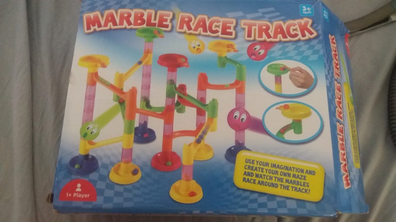 Marble Race Track + marbles Carousel 1
