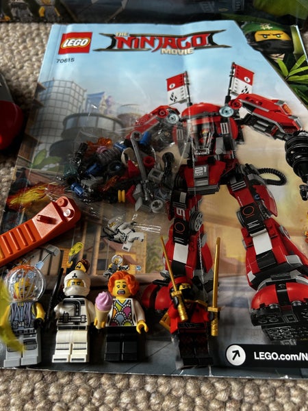 LEGO NINJAGO MOVIE 70615 FIRE MECH - RARE RETIRED SET PRELOVED Carousel 2