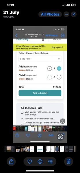 4 x Go city Las Vegas 2 day passes62866853667458113