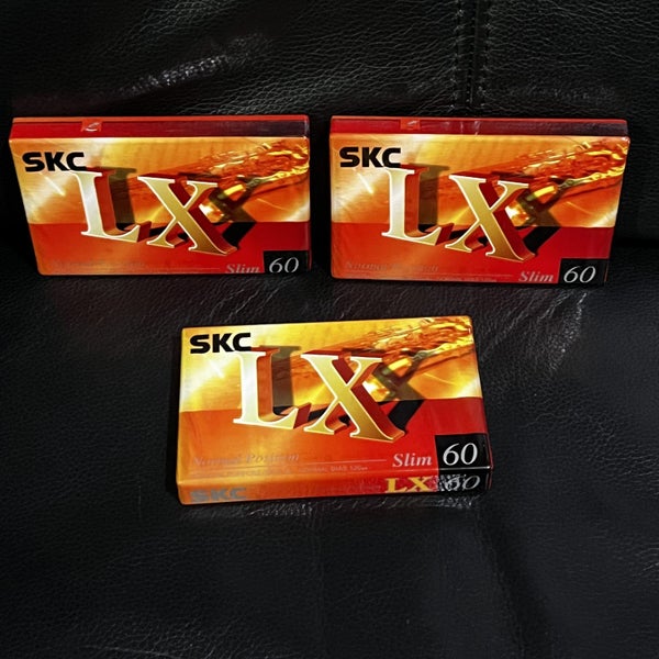 3 x SKC 60 MINUTE TAPES Carousel 1
