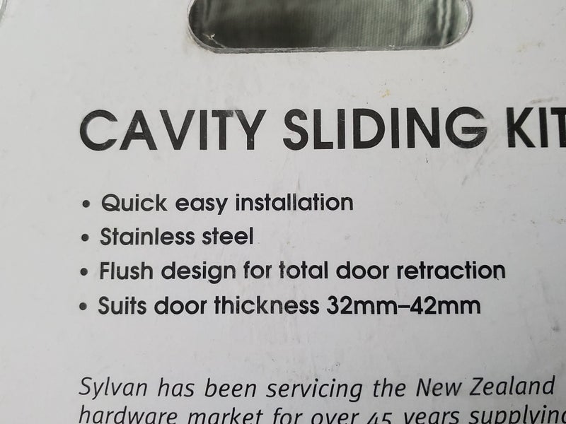 Sylvan cavity slider stainless steel passage kit x 2 Carousel 2