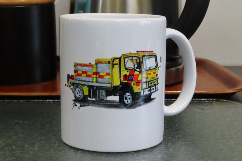 West Melton 2018 Isuzu NPS450 LUF 220 Fire Engine Cup / Mug Carousel 1