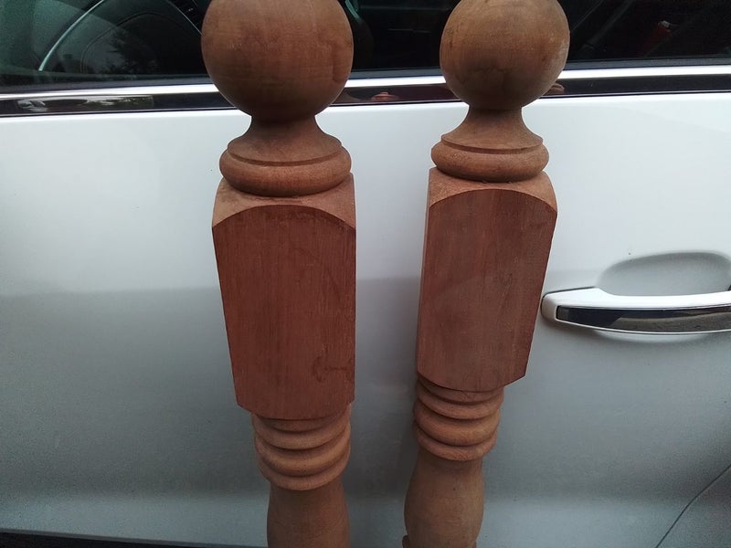 Wooden Newel Post (one and one half) Carousel 2