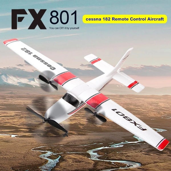 FX801 RC Plane EPP Foam 2.4G 2CH RTF Remote Control Aircraft Fixed Wingspan A... Carousel 2