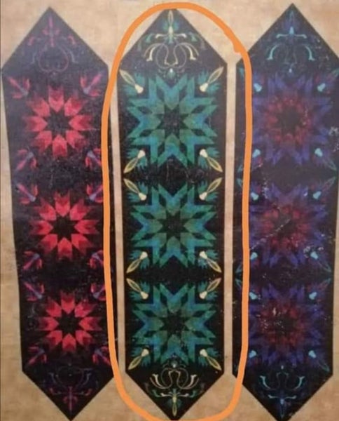 Jinny Beyer Lotus Table Runner Kit Carousel 1