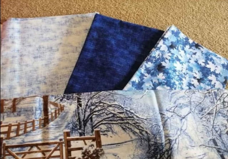 Winter Retreat Quilt Kit Carousel 2