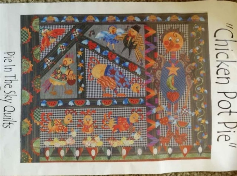 Chicken Pot Pie Quilt Kit Carousel 1